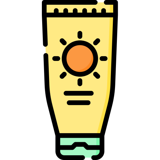 Protector solar Special Lineal color icono