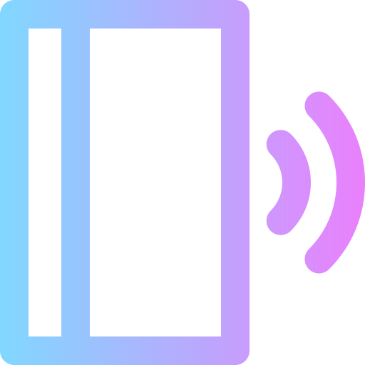 Audio book Super Basic Rounded Gradient icon
