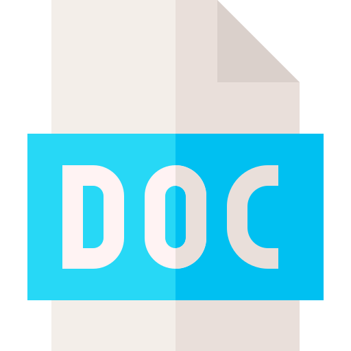 Doc Basic Straight Flat icon
