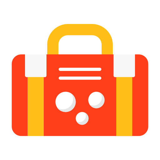 Suitcase Generic color fill icon