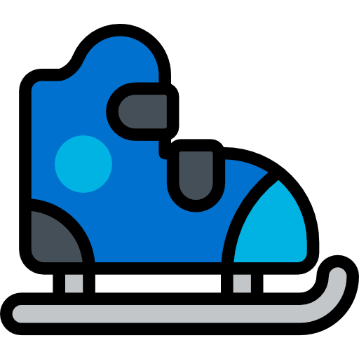 Ice skates Special Lineal color icon