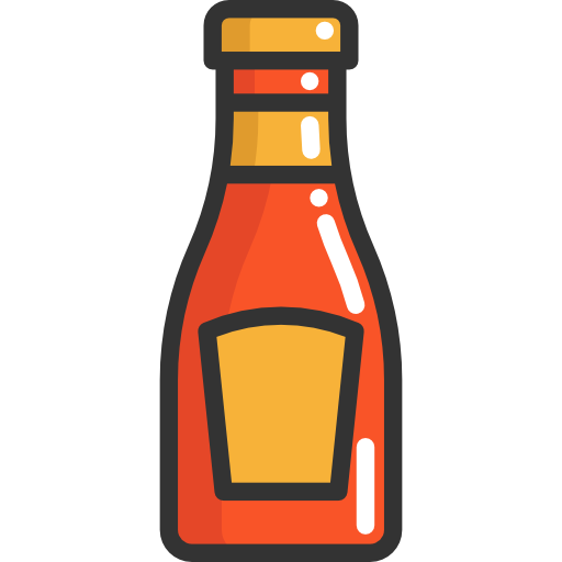 salsa de tomate Special Lineal color icono