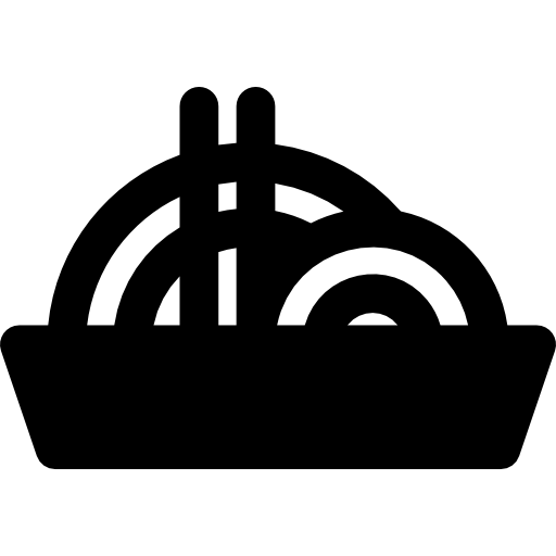 pasta Basic Rounded Filled icon
