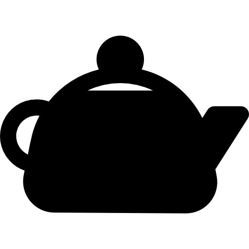 Teapot Basic Rounded Filled icon