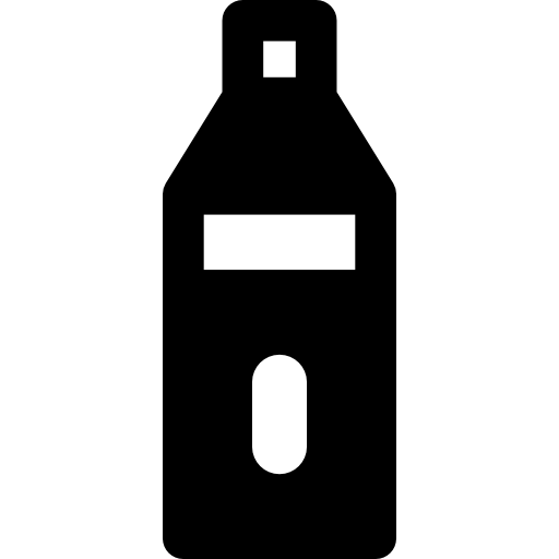 botella de agua Basic Rounded Filled icono
