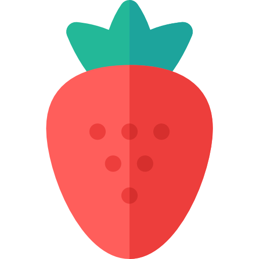딸기 Basic Rounded Flat icon