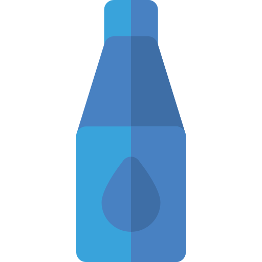 garrafa de agua Basic Rounded Flat Ícone