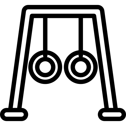 Gymnastic rings Special Lineal icon