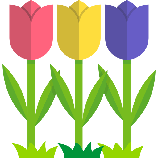 tulipes Special Flat Icône