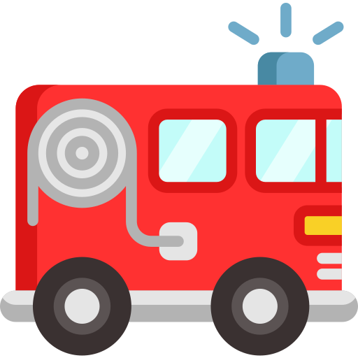 Пожарная машина Special Flat иконка