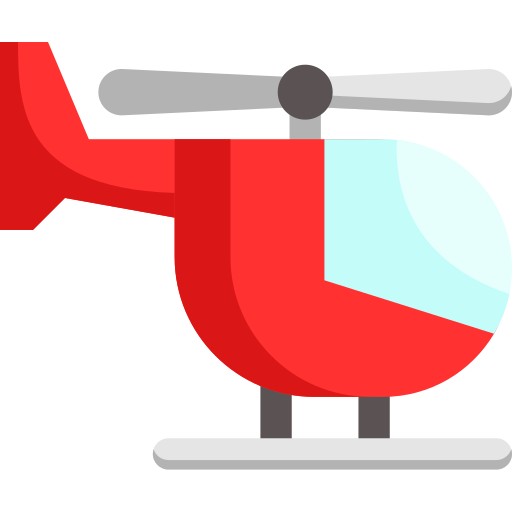 Helicopter Special Flat icon