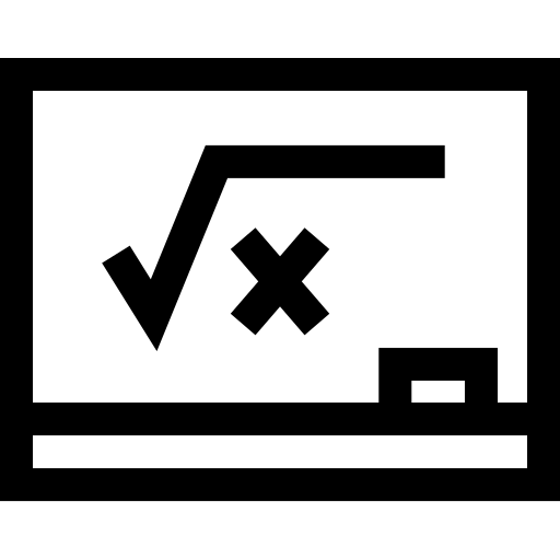 Pizarra Basic Straight Lineal icono