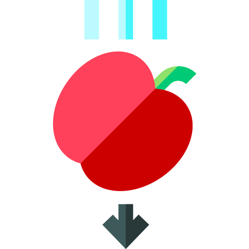 重力 Basic Straight Flat icon