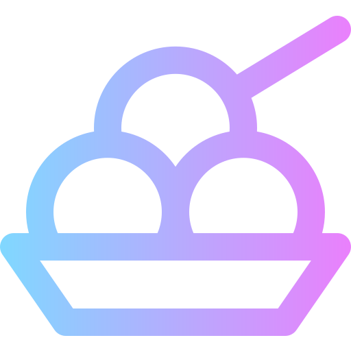 Takoyaki Super Basic Rounded Gradient icono