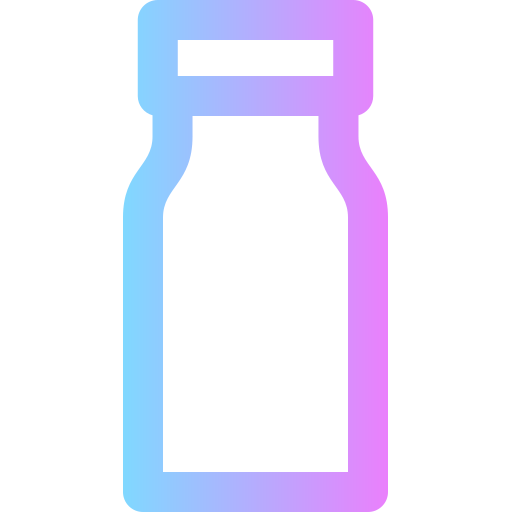 mleko Super Basic Rounded Gradient ikona