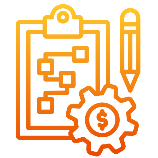 procedimiento Generic gradient outline icono