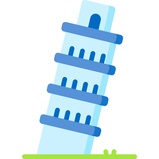 Leaning tower of pisa Special Flat icon