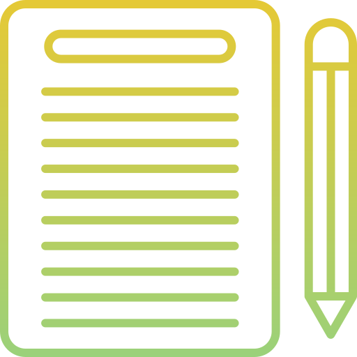 acuerdo de nivel de servicio Generic gradient outline icono