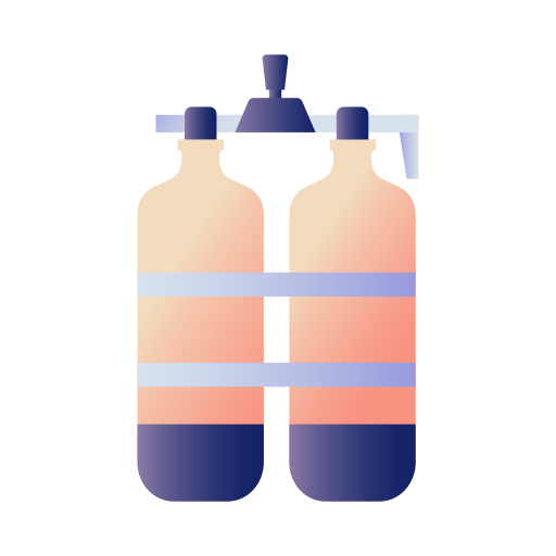 Oxygen tank Generic Flat Gradient icon