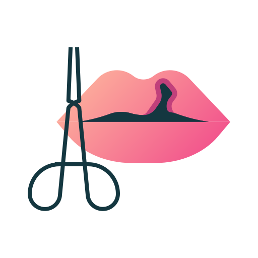 Lip Generic Flat Gradient icon