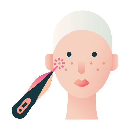 Reduce freckles Generic Flat Gradient icon