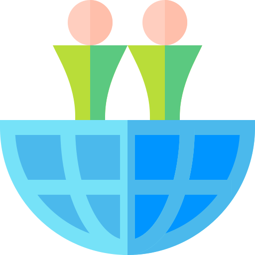 Mundo Basic Straight Flat icono