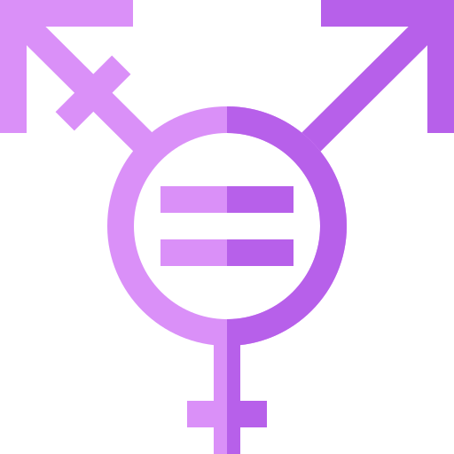 Transgender Basic Straight Flat icon