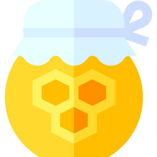 Honey Basic Straight Flat icon