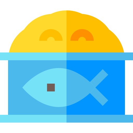 Fish eggs Basic Straight Flat icon