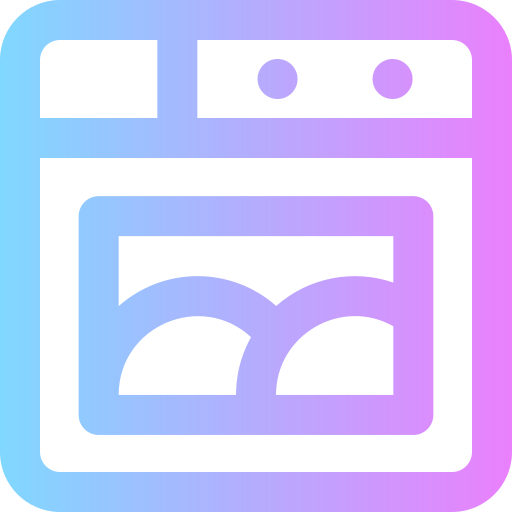 食器洗い機 Super Basic Rounded Gradient icon