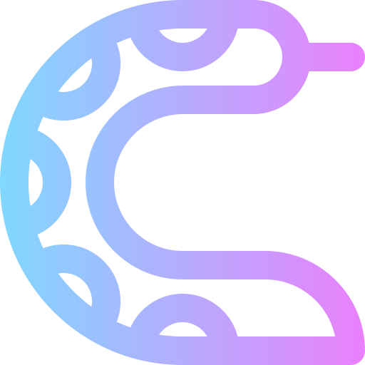 serpente di mare Super Basic Rounded Gradient icona