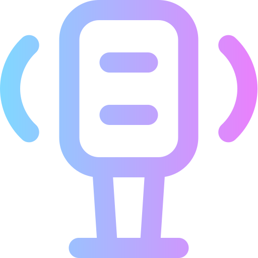 podcast Super Basic Rounded Gradient icona