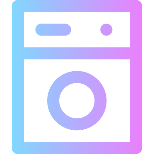 Washing machine Super Basic Rounded Gradient icon