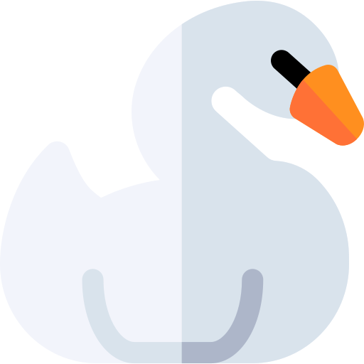 Swan Basic Rounded Flat icon
