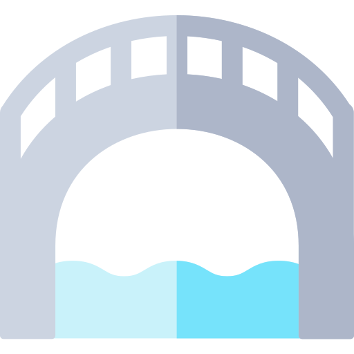 ponte Basic Rounded Flat icona