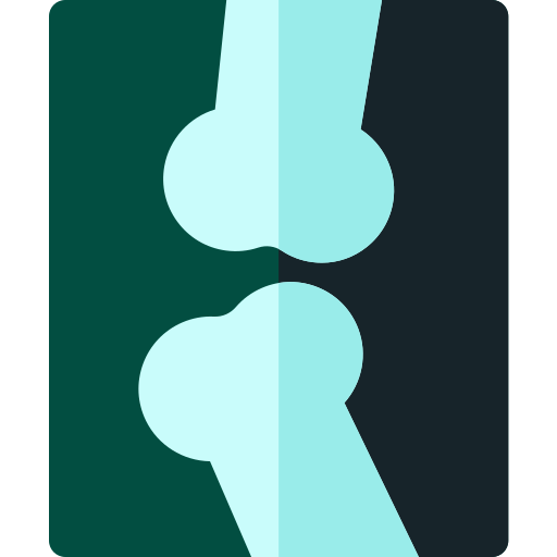 X ray Basic Rounded Flat icon