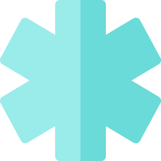 symbol medycyny Basic Rounded Flat ikona
