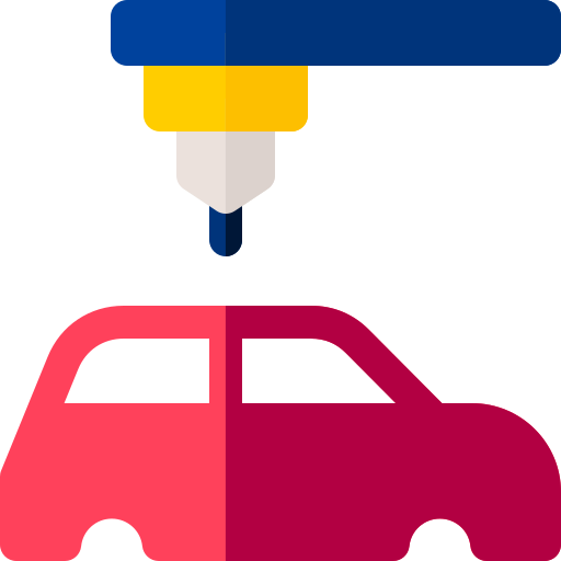 自動車 Basic Rounded Flat icon