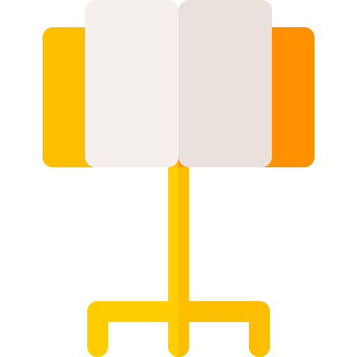 atril Basic Rounded Flat icono