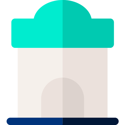 taquilla Basic Rounded Flat icono