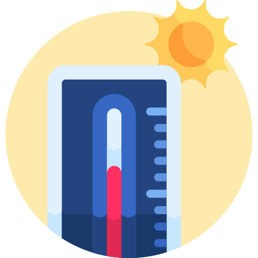 thermometer Detailed Flat Circular Flat icoon