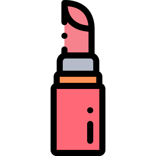 lippenstift Detailed Rounded Lineal color icon