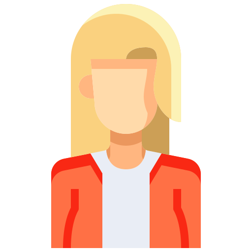 女性 Justicon Flat icon
