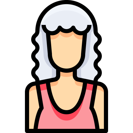 Mujer Justicon Lineal Color icono