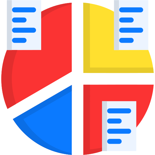 gráfico circular Generic color fill icono