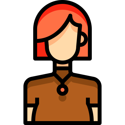 Женщина Justicon Lineal Color иконка
