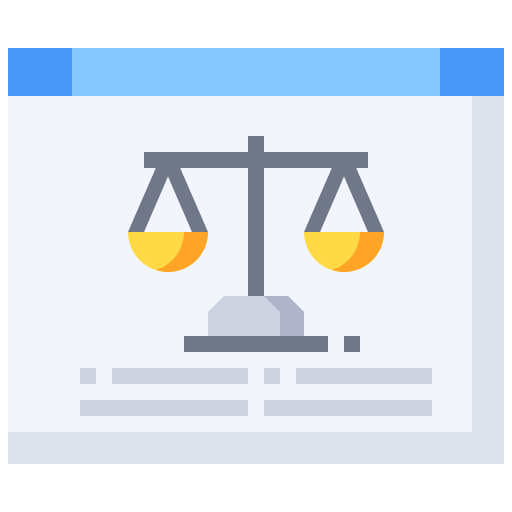 Закон Justicon Flat иконка