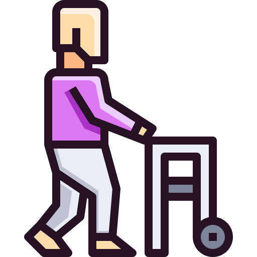 Discapacitado Justicon Lineal Color icono