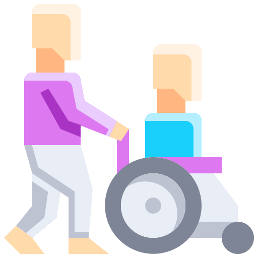 Handicap Justicon Flat icon