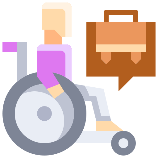 Disabled Justicon Flat icon